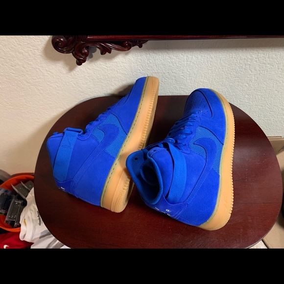 Nike Air Force 1 High ‘07 LV8 Hyper Cobalt Men’s - Picture 4 of 6